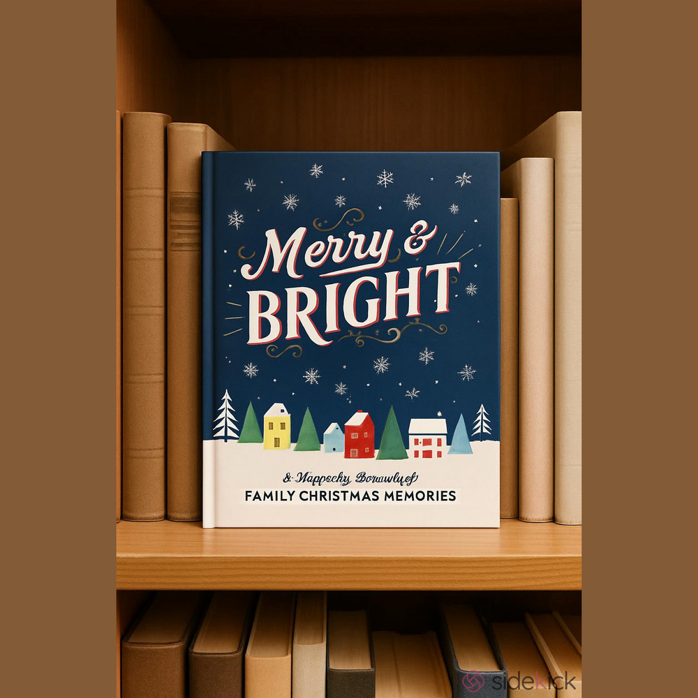 ($6) Merry & Bright Holiday Journal